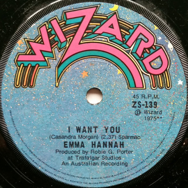 Emma Hannah : Waiting For The Rain (7", Single)