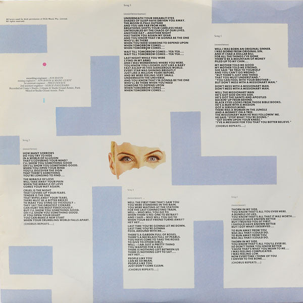 Eurythmics : Revenge (LP, Album)