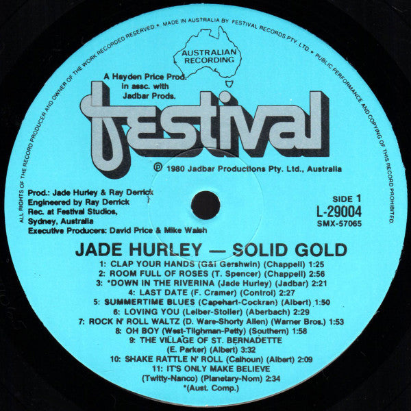 Jade Hurley : Solid Gold (LP, Album)