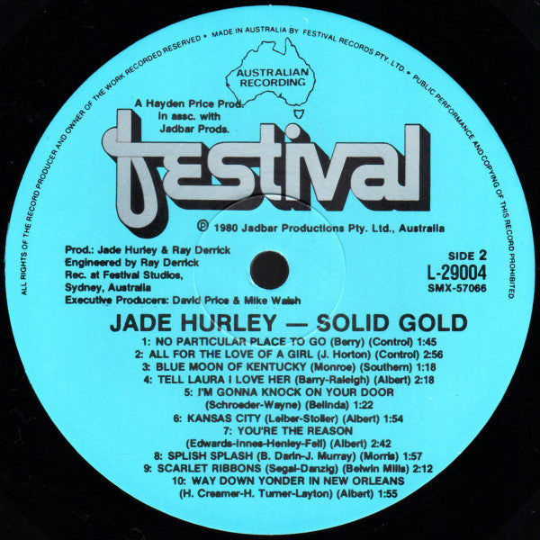 Jade Hurley : Solid Gold (LP, Album)