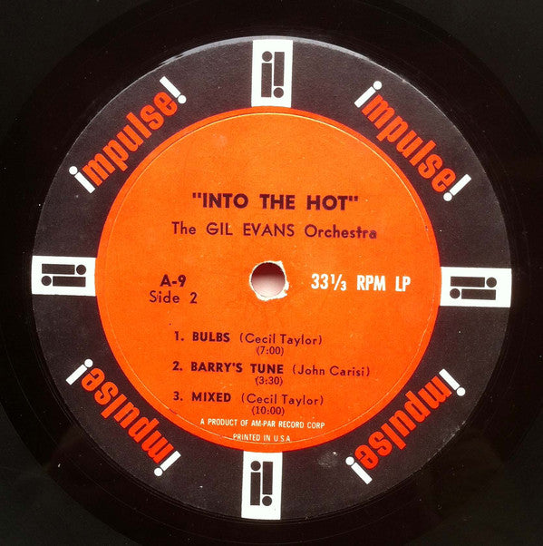 Gil Evans And His Orchestra : Into The Hot (LP, Mono, Gat)