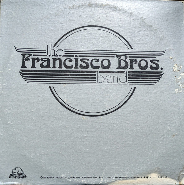 The Francisco Bros. Band : The Francisco Bros. Band (LP, Album)