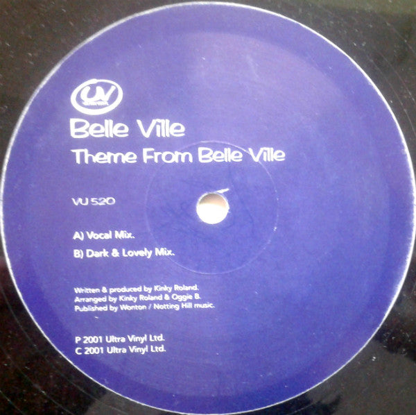 Belle Ville : Theme From Belle Ville (12&quot;, Promo)