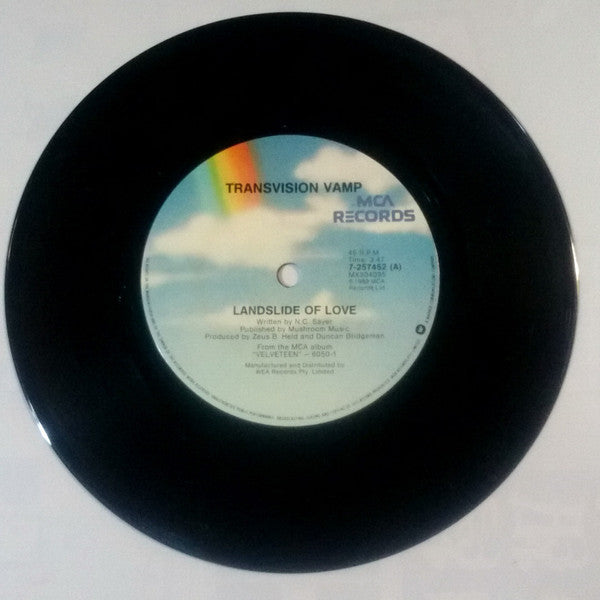 Transvision Vamp : Landslide Of Love (7", Single)