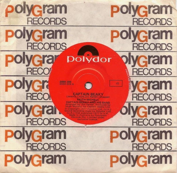 Keith Michell, Captain Beaky And His Band : Captain Beaky (7", Single)