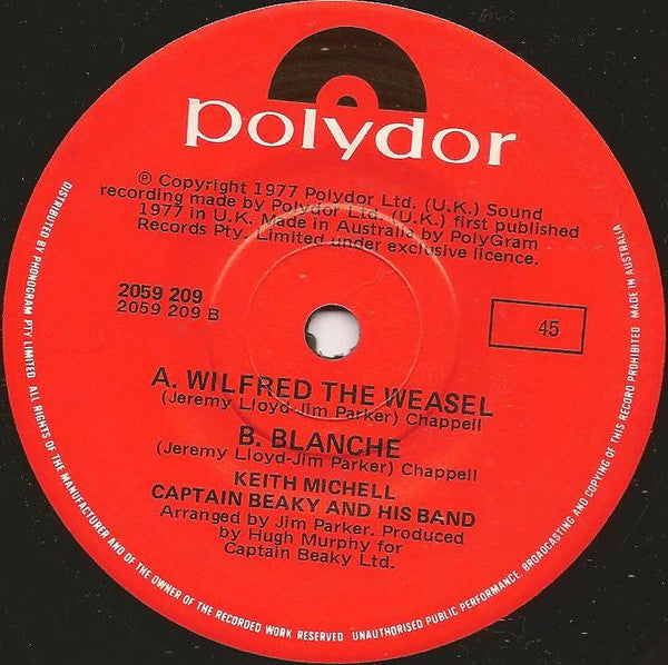 Keith Michell, Captain Beaky And His Band : Captain Beaky (7", Single)