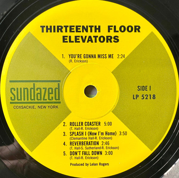 13th Floor Elevators : The Psychedelic Sounds Of The 13th Floor Elevators (LP, Album, Mono, RE, Uni)