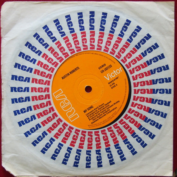 Austin Roberts : Something&#39;s Wrong With Me / My Song (7&quot;, Single)