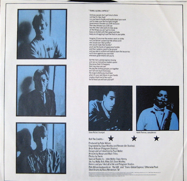The Jam : The Gift (LP, Album, 26,)