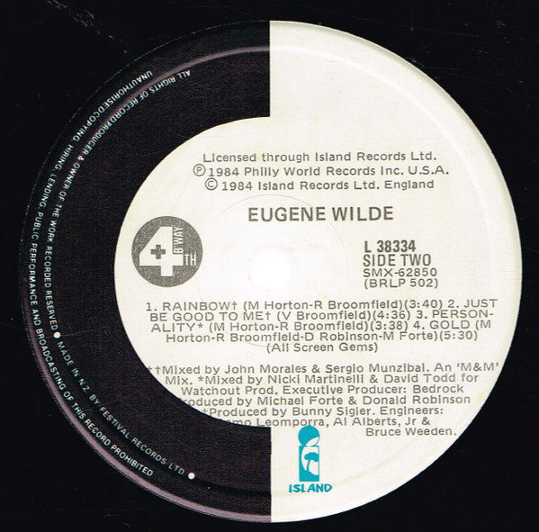 Eugene Wilde : Eugene Wilde (LP, Album)