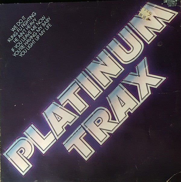 Unknown Artist : Platinum Trax (LP, Comp)