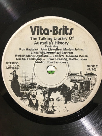 Ron Haddrick : The Talking History Of Australia's History (7", EP)