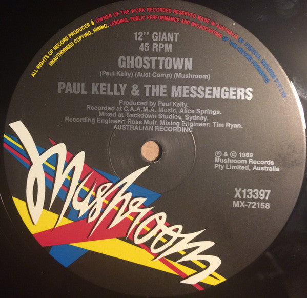 Paul Kelly And The Messengers : Sweet Guy (12", Single, Ltd)
