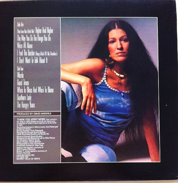 Rita Coolidge : Anytime... Anywhere (LP, Album, RP, Mon)