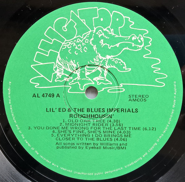Lil' Ed And The Blues Imperials : Roughhousin' (LP, Album)