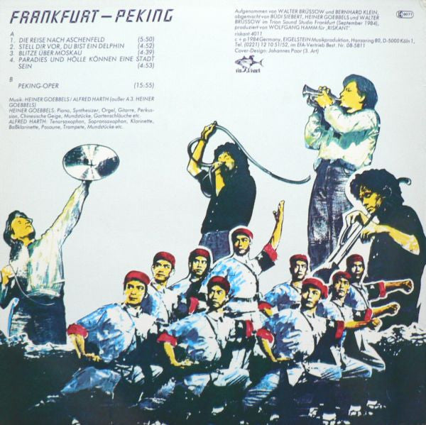 Heiner Goebbels / Alfred Harth : Frankfurt - Peking (LP)