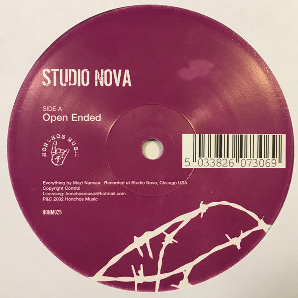 Studio Nova : Open Ended (12")