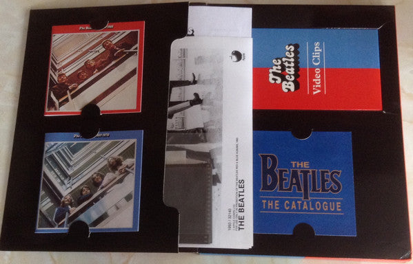 The Beatles : 1962-1966 / 1967-1970 (VHS, Promo, NTSC + Box)