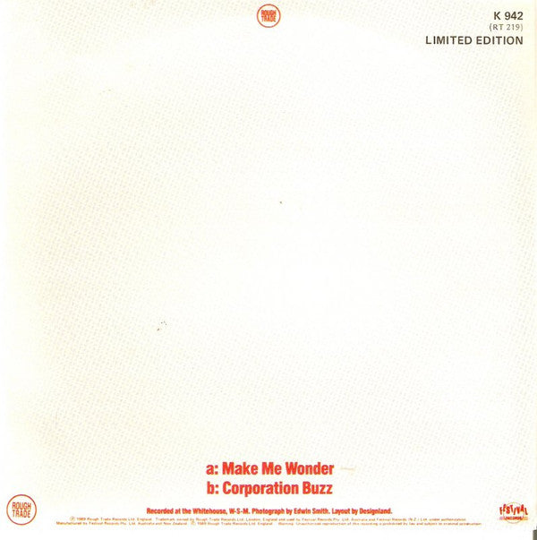 S.O.B. (2) : Make Me Wonder (7", Single, Ltd)