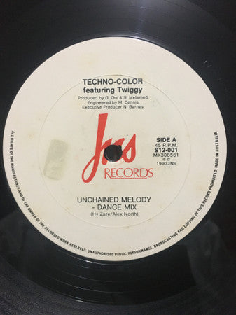 Techno-Color Featuring Twiggy B : Unchained Melody (12&quot;)