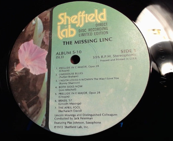 Lincoln Mayorga And Distinguished Colleagues : The Missing Linc (Volume II) (LP, Album, Ltd, RE, Gat)