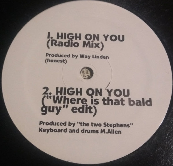 John Kenny : High On You (12")