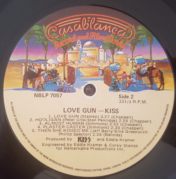 Kiss : Love Gun (LP, Album)