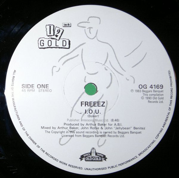 Freeez : I.O.U. / Southern Freeez (12", Maxi)
