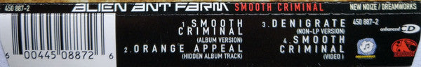 Alien Ant Farm : Smooth Criminal (CD, Single, Enh)