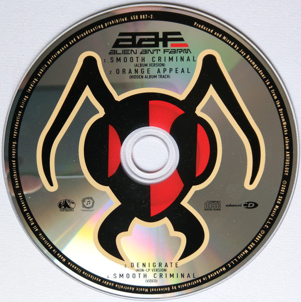 Alien Ant Farm : Smooth Criminal (CD, Single, Enh)