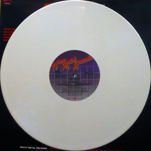 Pet Hate : Bad Publicity (LP, Album, Whi)