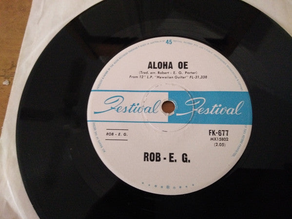 Rob E. G. : When You're Not Near / Aloha Oe (7", Single)