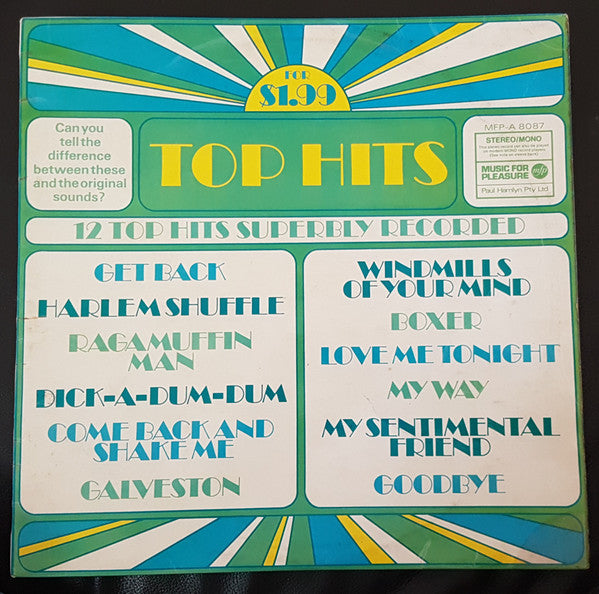 Unknown Artist : Top Hits (LP, Album)