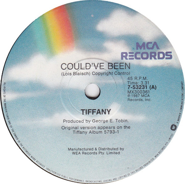 Tiffany : Could've Been (7", Single)