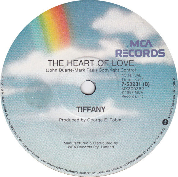 Tiffany : Could've Been (7", Single)