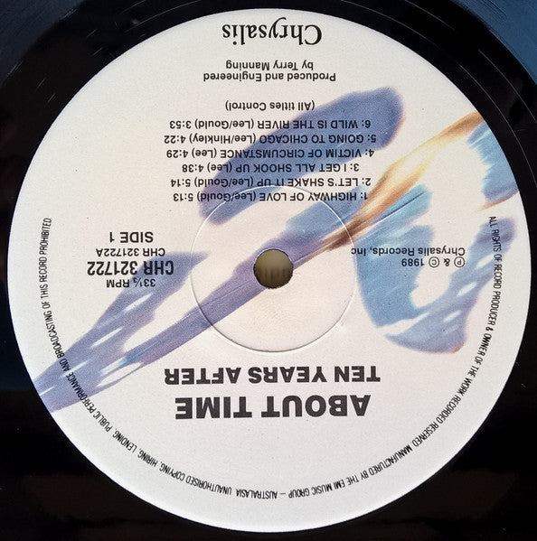 Ten Years After : About Time (LP, Album)