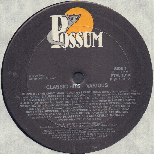 Various : The Classic Hits Collection (LP, Comp)