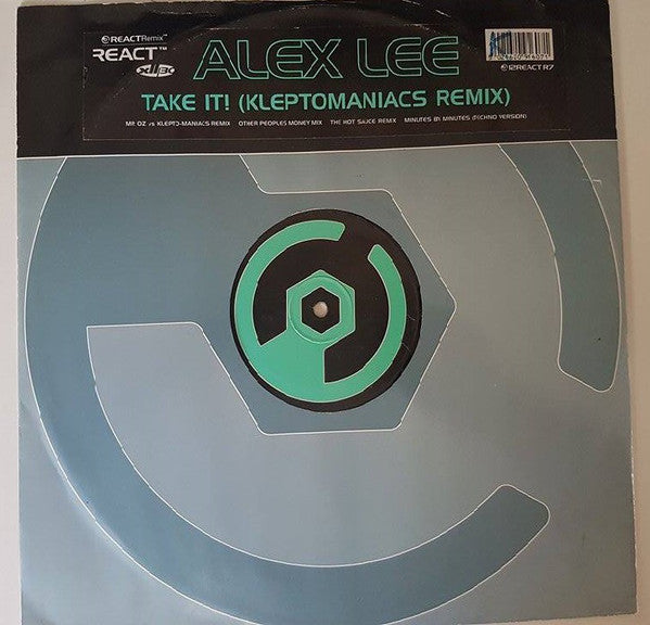 Alex Lee : Take It! (Remixes) (12&quot;, Single)