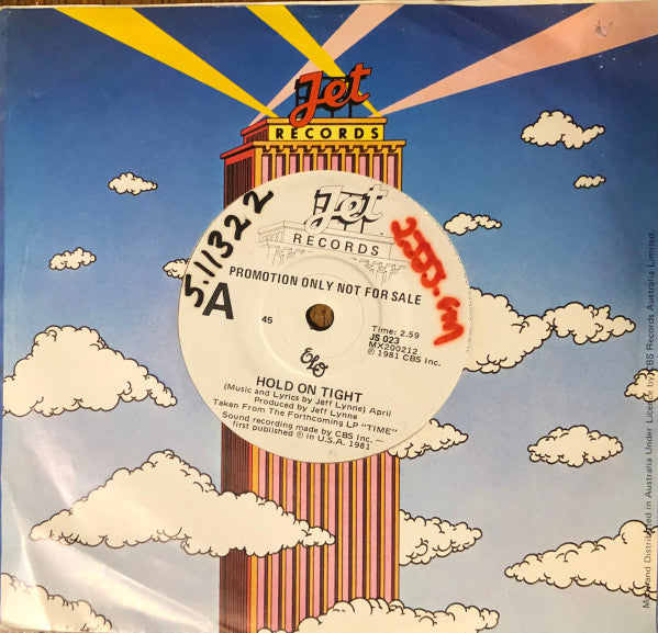 Electric Light Orchestra : Hold On Tight (7&quot;, Single, Promo)