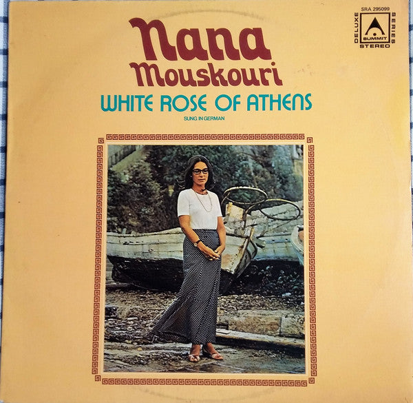 Nana Mouskouri : White Rose Of Athens (LP, Comp, RE)