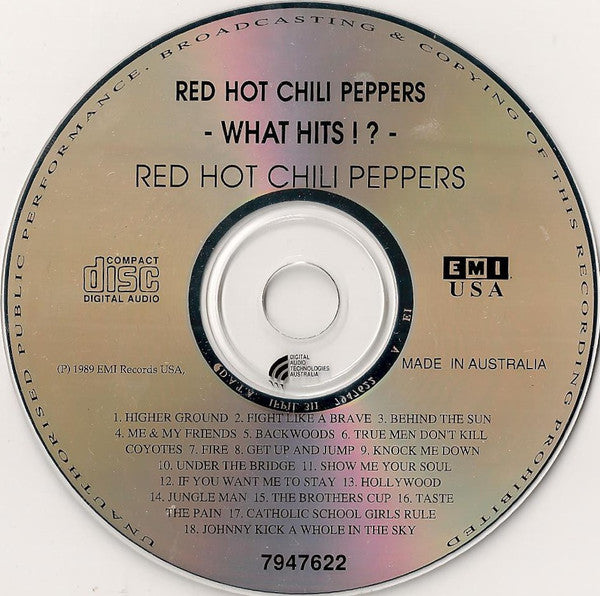 Red Hot Chili Peppers : What Hits!? (CD, Comp, RE)