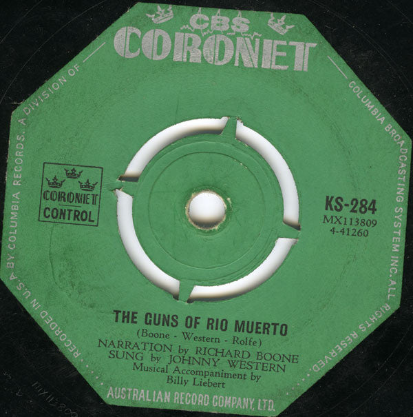 Johnny Western : The Ballad Of Paladin (7", Single)