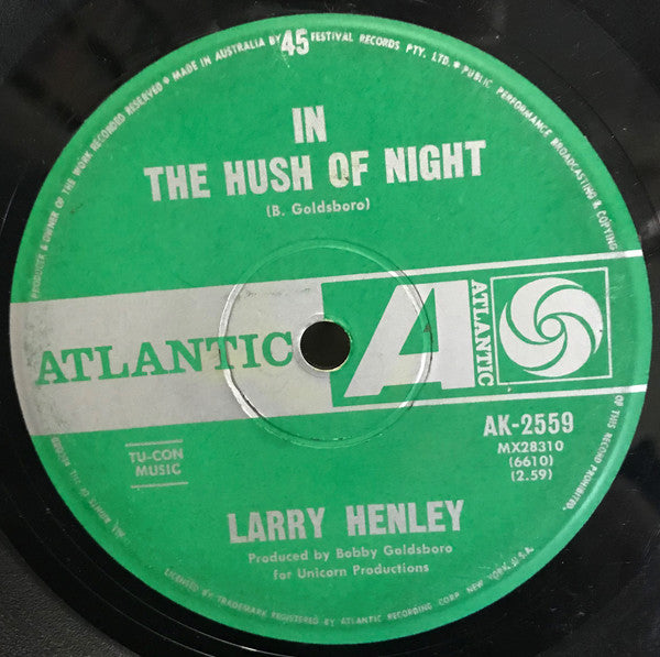 Larry Henley : Answer Me (My Love) (7", Single)