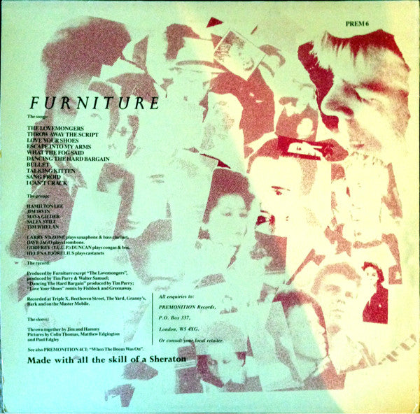 Furniture : The Lovemongers (LP, Album)