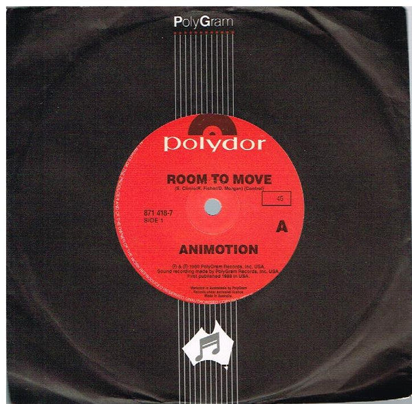 Animotion : Room To Move (7&quot;, Single)