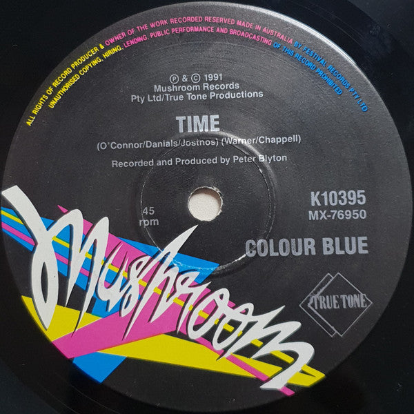 Colour Blue : Peace (7", Single, Ltd)