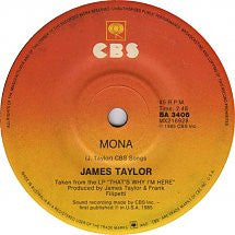 James Taylor (2) : Only One / Mona (7", Single)
