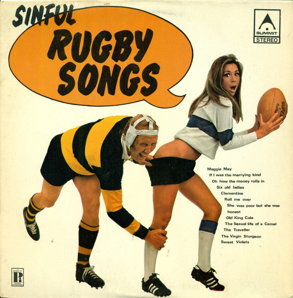 The Shower-Room Squad : Sinful Rugby Songs (LP)