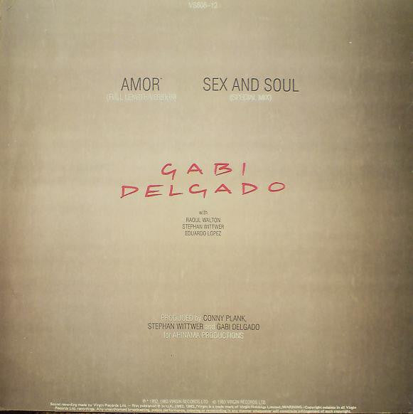 Gabi Delgado : Amor (12")