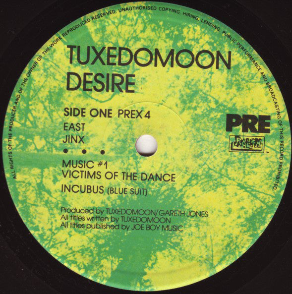 Tuxedomoon : Desire (LP, Album)